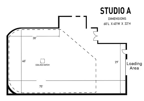 StudioA Floorplan