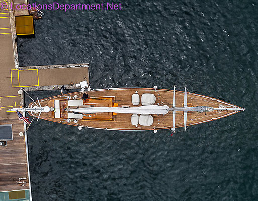 Yacht-5 - Vintage Wood Boats in Newport Harbor